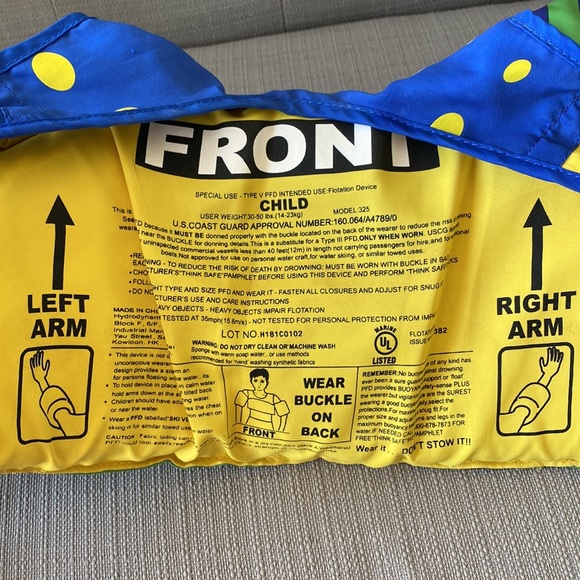 Speedo Splash Jammer Life Jacket - Picture 5 of 8